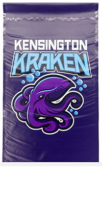 Square Cut Championship Banner | Banners.com