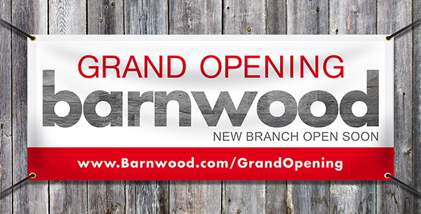 Grand opening banner