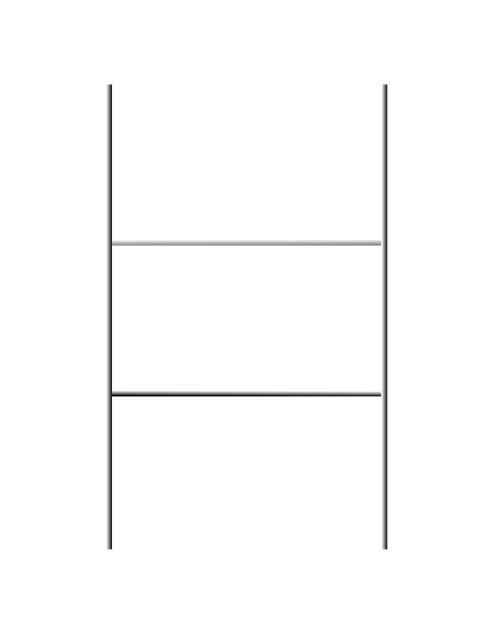 10"  x 24" H Stake