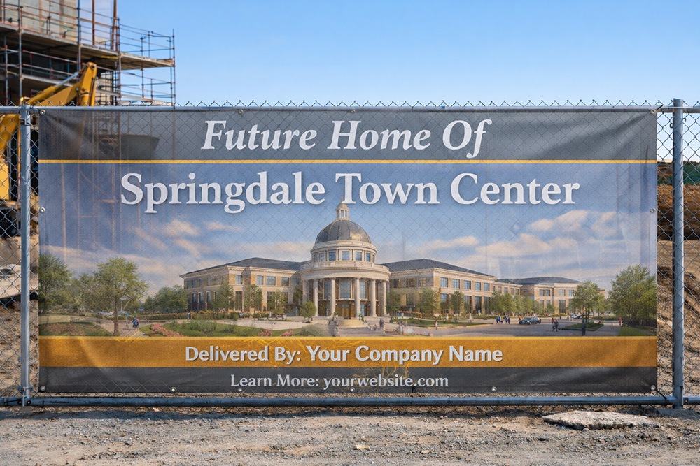 Construction Fence Banners