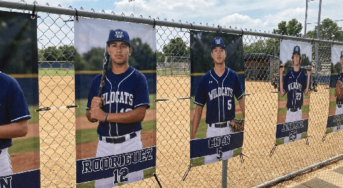 Football Player - Sports Banner | Banners.com