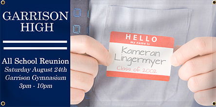 Class Reunion Banners