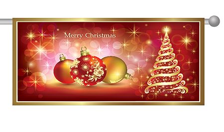 Merry Christmas Flag
