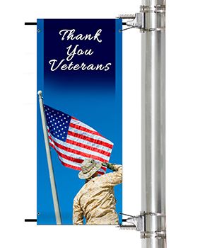 Patriotic Pole Banners | Banners.com