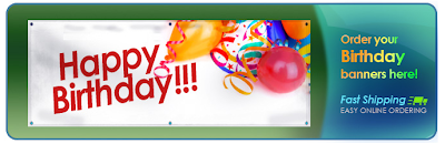 Happy Birthday banner